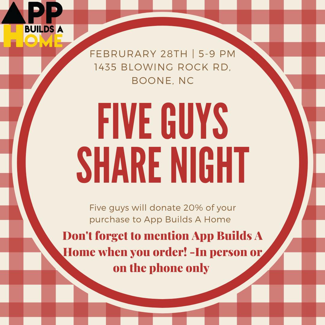 Five Guys Share Night