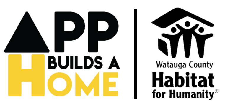 App Builds a Home and Watauga County Habitat for Humanity Logos
