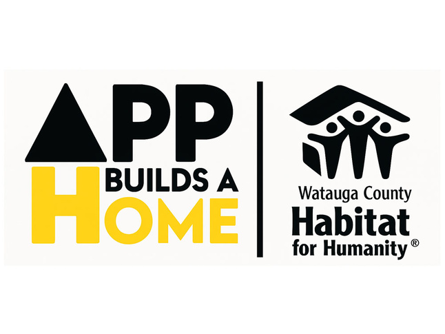 App State Builds a Home and Watauga County Habitat for Humanity logos